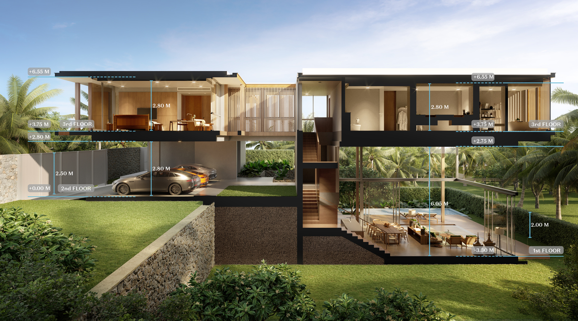 Kiara Reserve Residence Villas 4 Bedroom