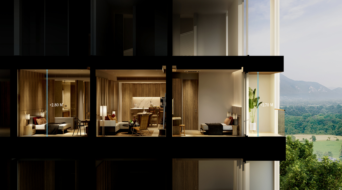 Kiara Reserve Residence Condominium Typical 3 Bedrooms