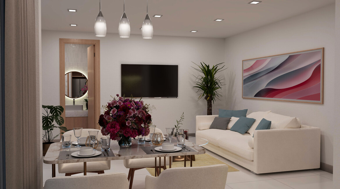 Diamond Pool Villas Type C – 2+1 Bedrooms