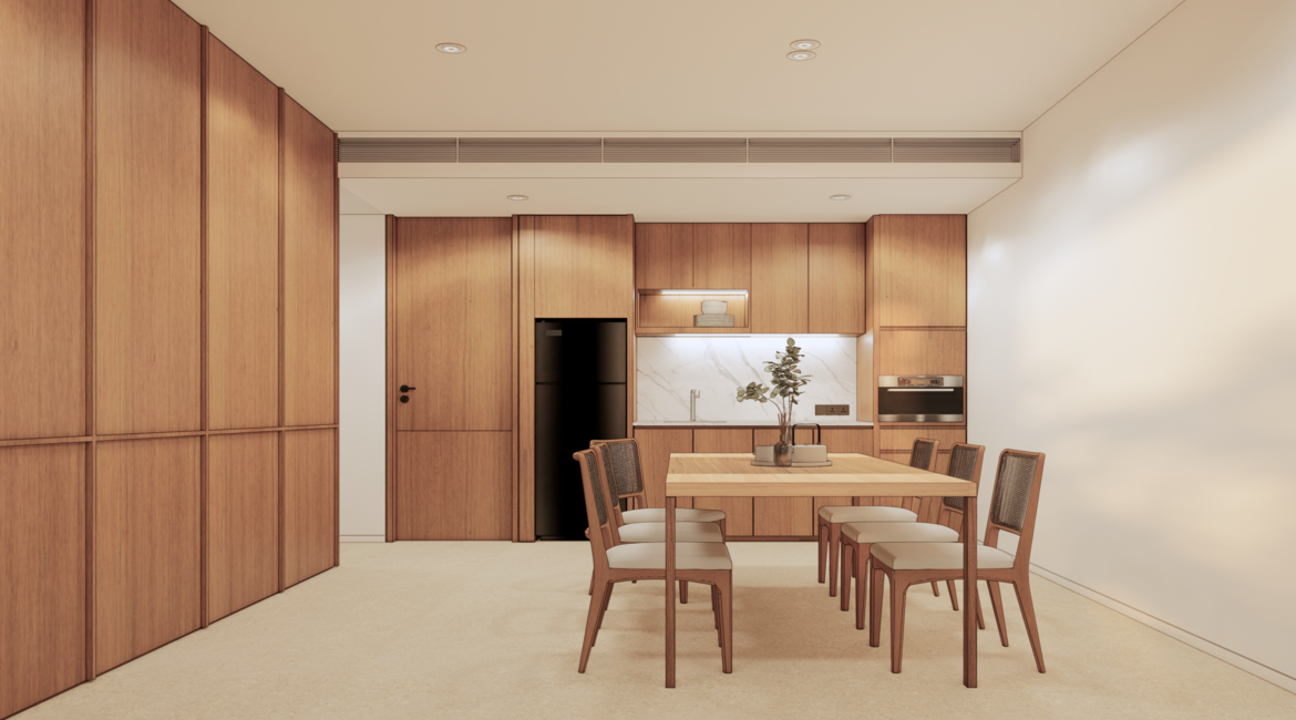 Kiara Reserve Residence Condominium Typical 3 Bedrooms